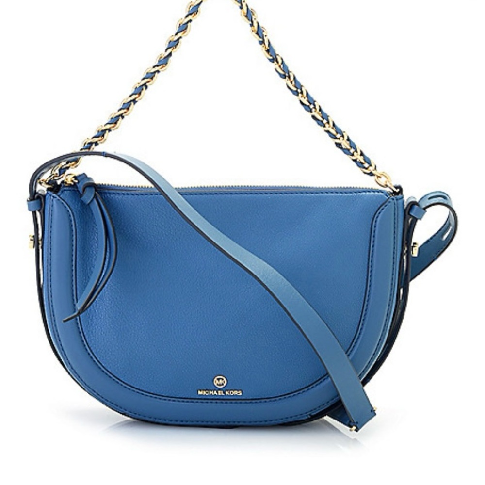 Michael Kors Jagger Pebbled Leather Messenger Bag